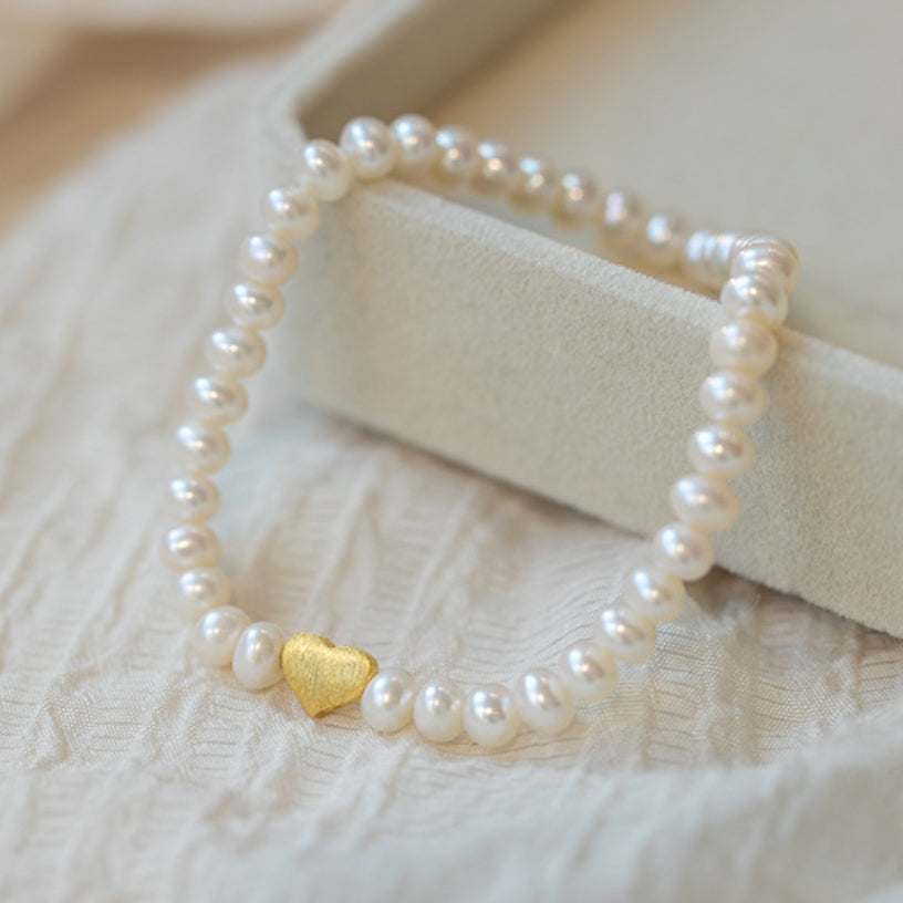 ATELIER-TIBET – Bracelet Perle d'Eau Douce – Amour Parfait