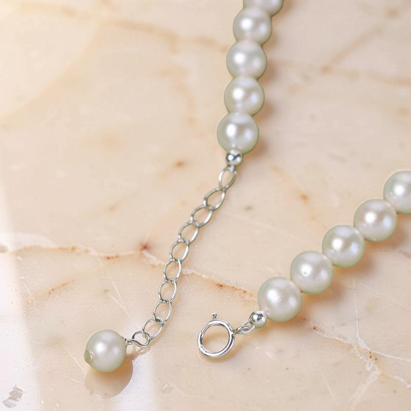 ATELIER-TIBET – Bracelet Perle et Aigue Marine – Harmonie Océanique, Argent