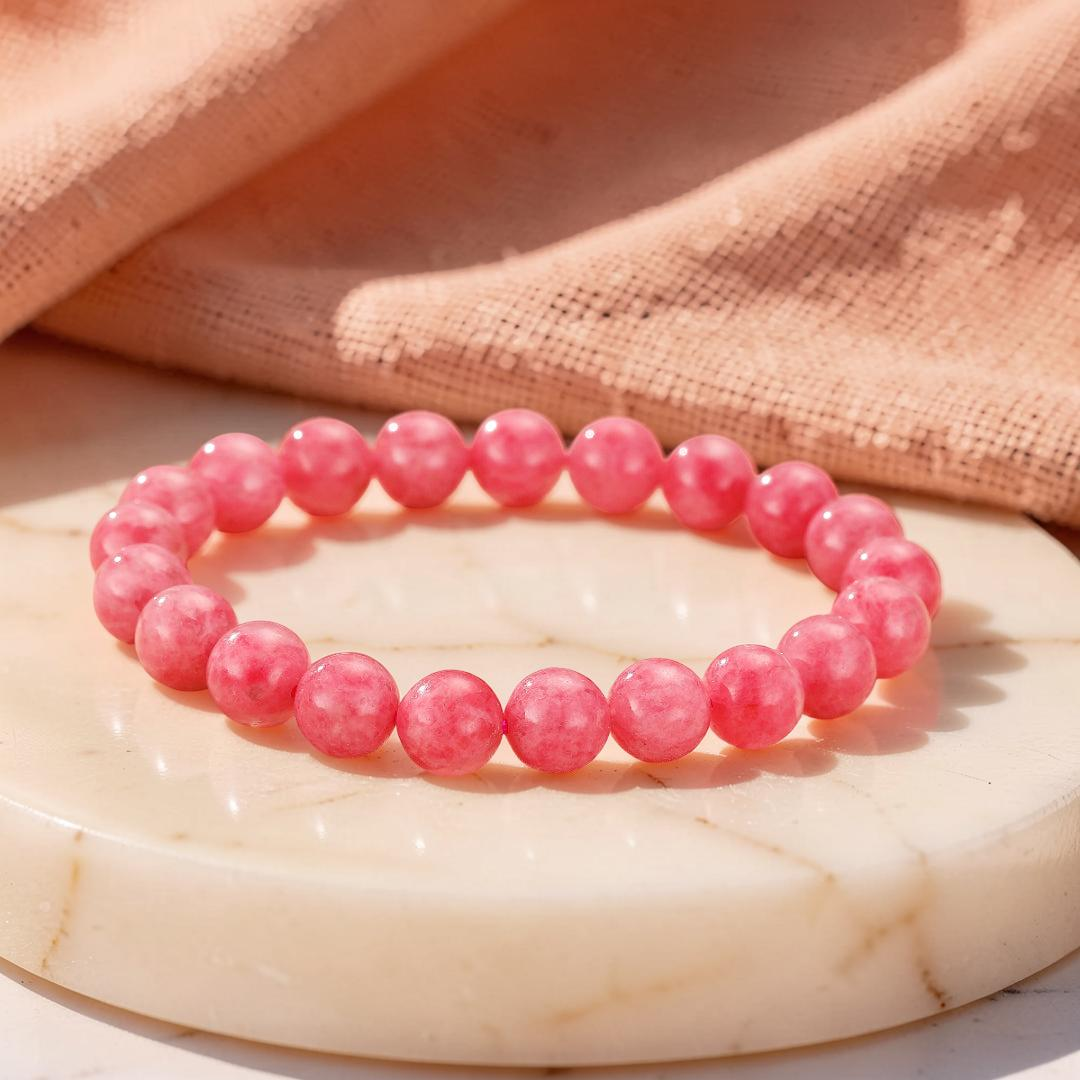 ATELIER-TIBET – Bracelet Rhodonite – Douceur Émotionnelle
