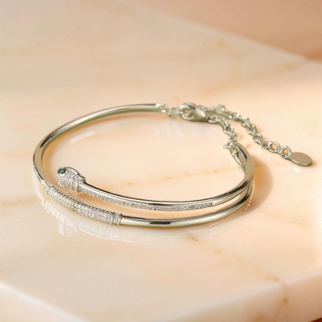 ATELIER-TIBET – Bracelet Serpent – Aura du Nord