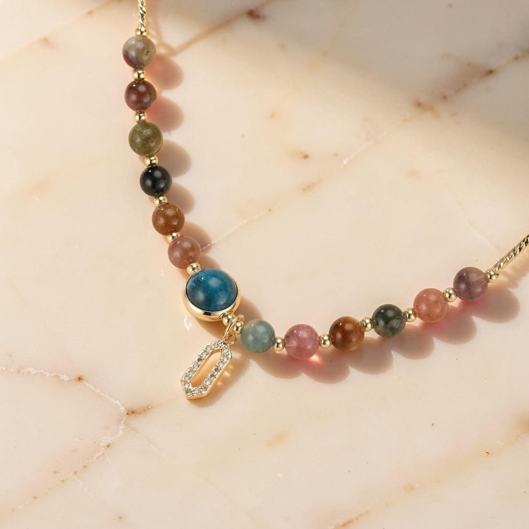 ATELIER-TIBET – Bracelet Tourmaline Deux Tours – Symphonie de Lumière