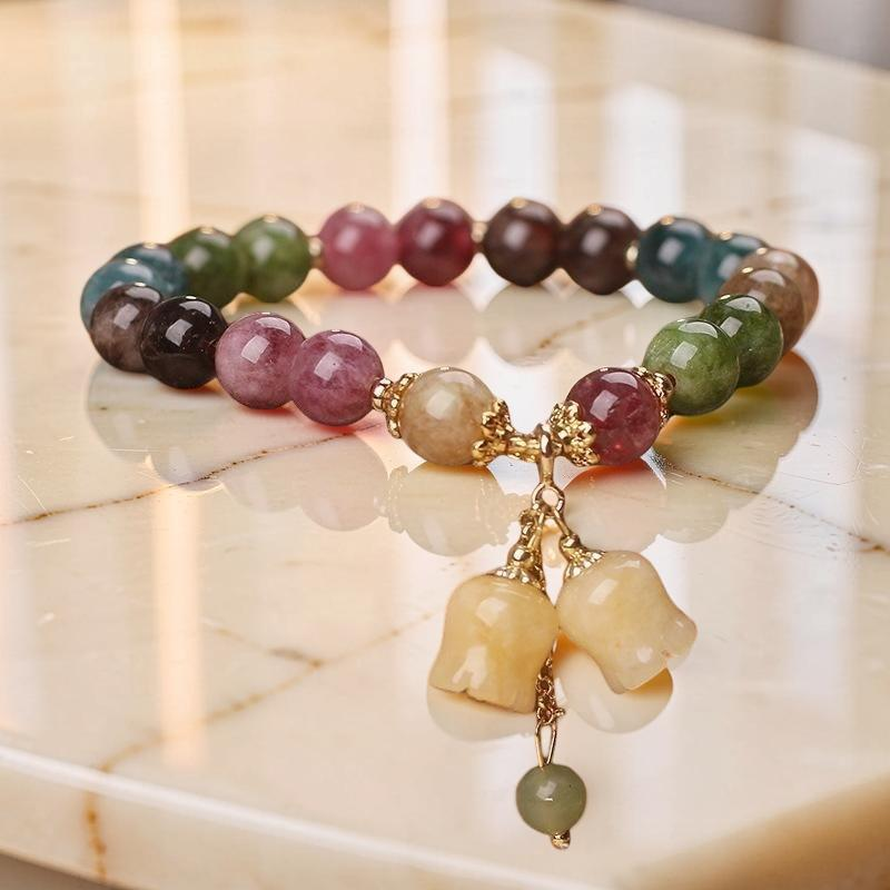 ATELIER-TIBET – Bracelet Tourmaline – Muguet