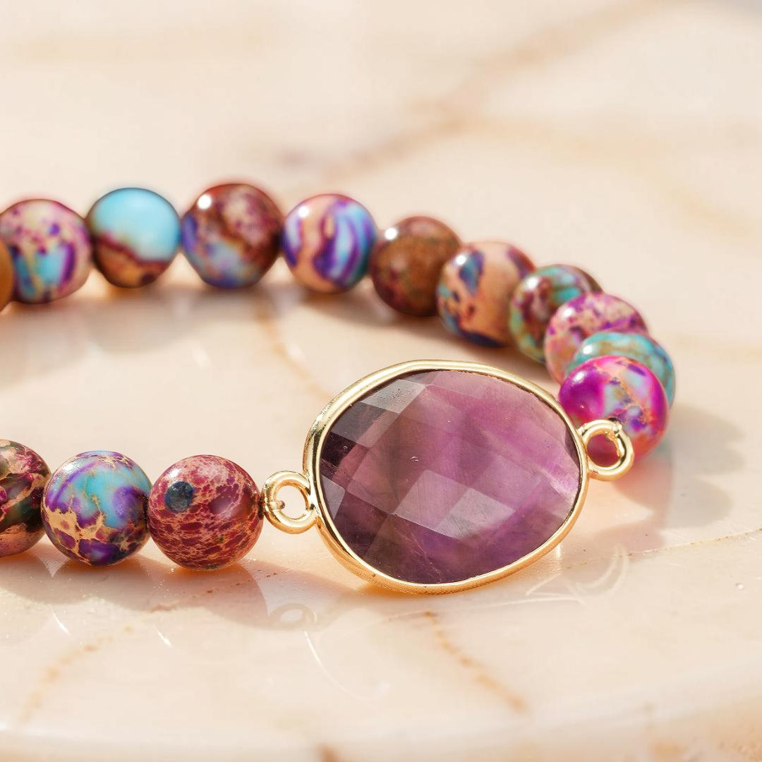 ATELIER-TIBET – Bracelet Jaspe – Éveil des Sens