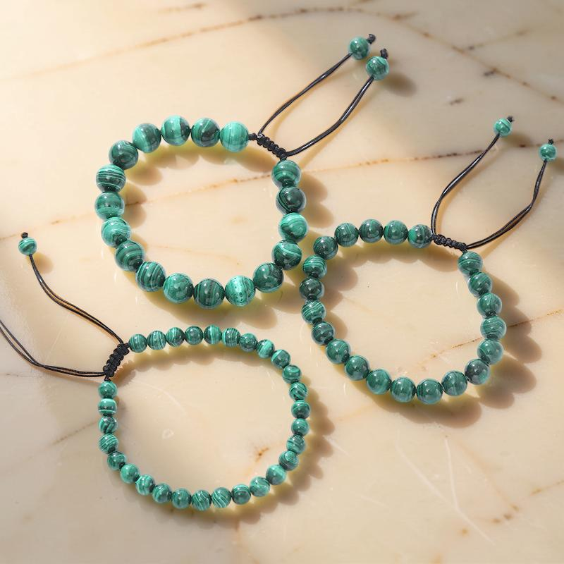 ATELIER-TIBET – Bracelet Malachite – Énergie Protectrice