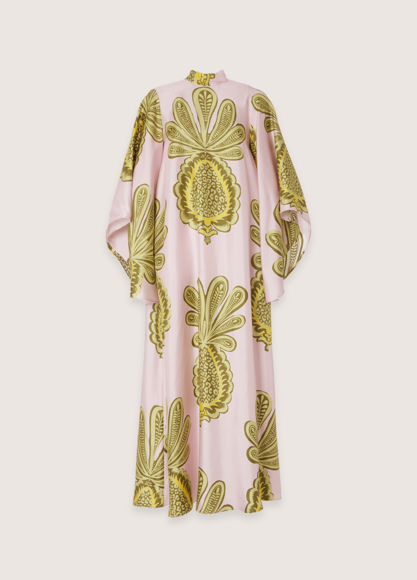 Robe kimono femme floral rose – Ananas impérial