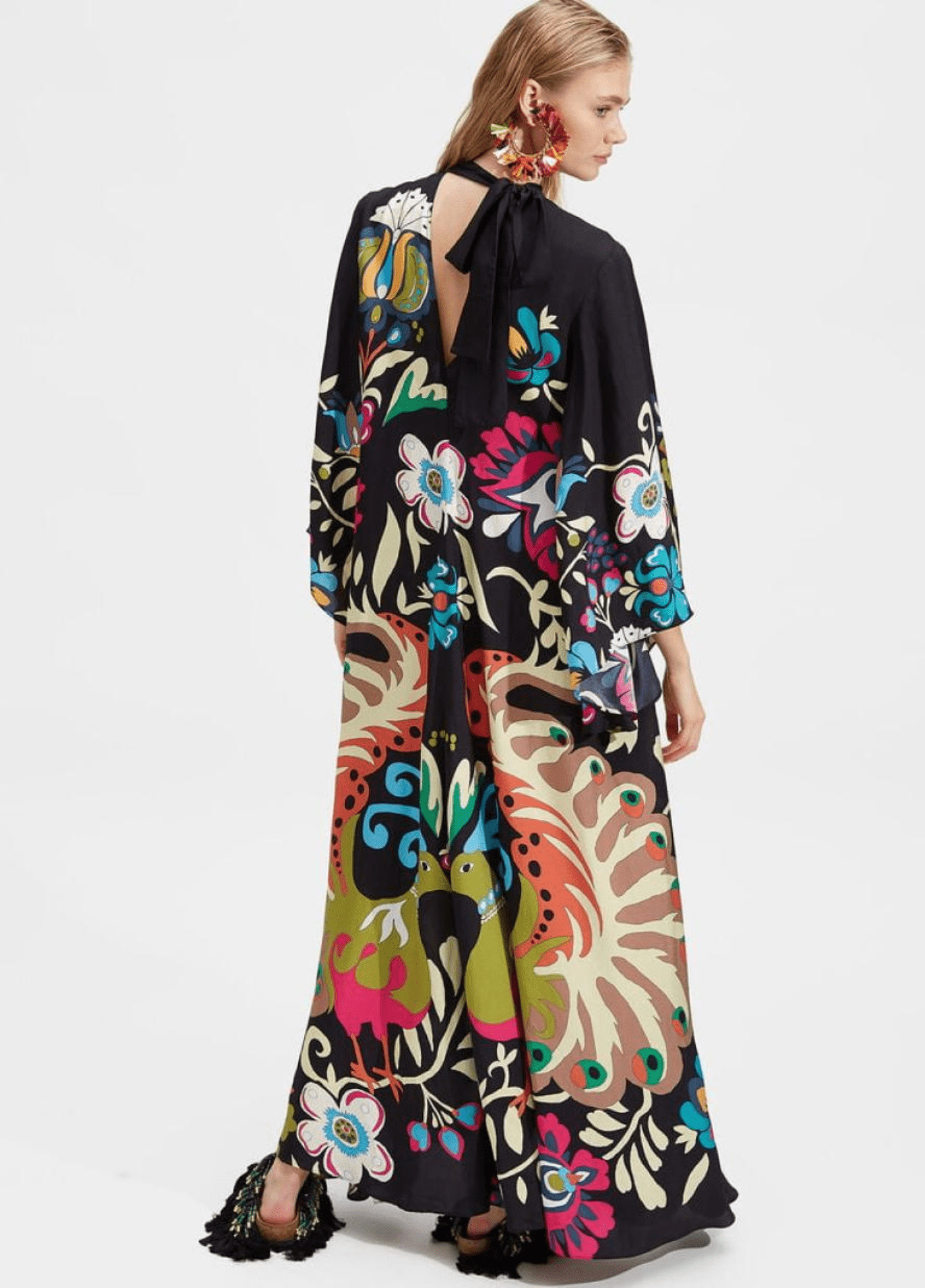 Robe kimono femme noir – Arty