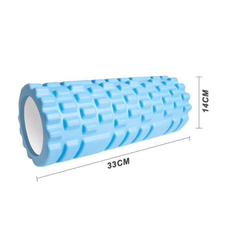ATELIER-TIBET – Rouleau de Massage Lisse Yoga en ABS & EVA 33 × 14 cm