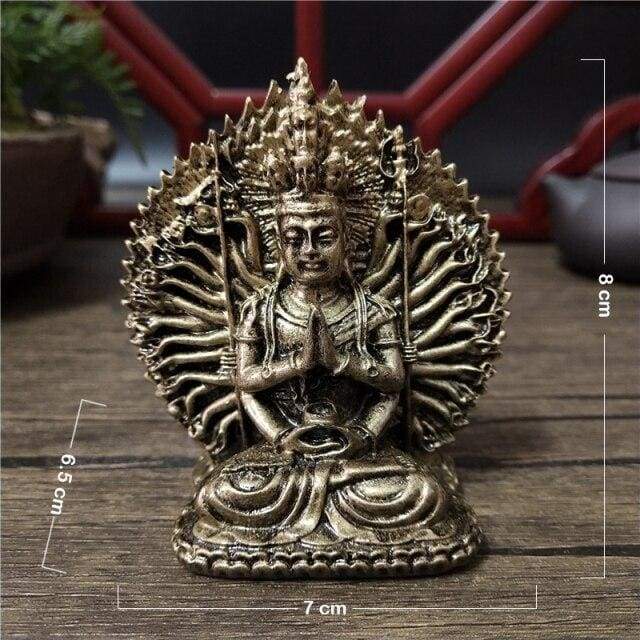 ATELIER-TIBET Statuette de Bouddha GUANYIN