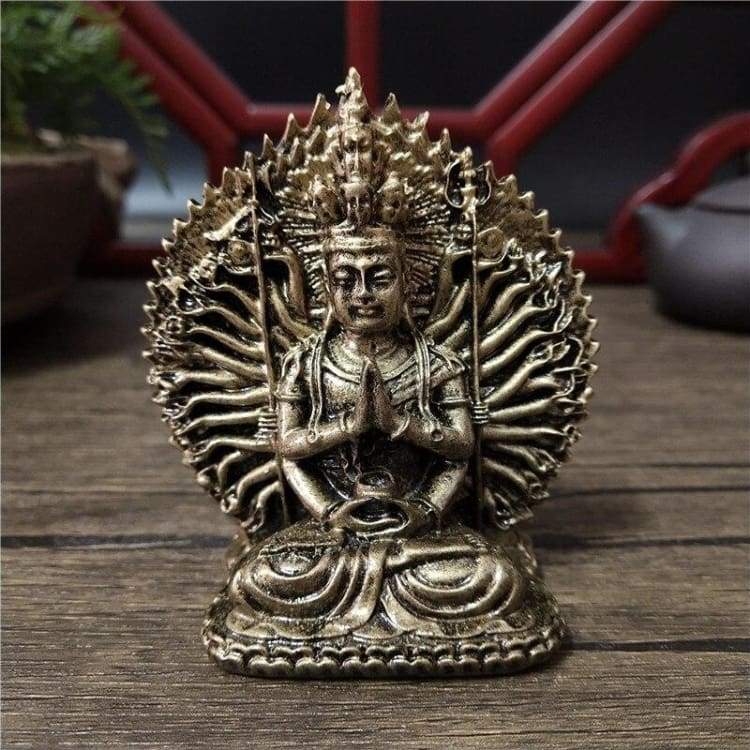 ATELIER-TIBET Statuette de Bouddha GUANYIN