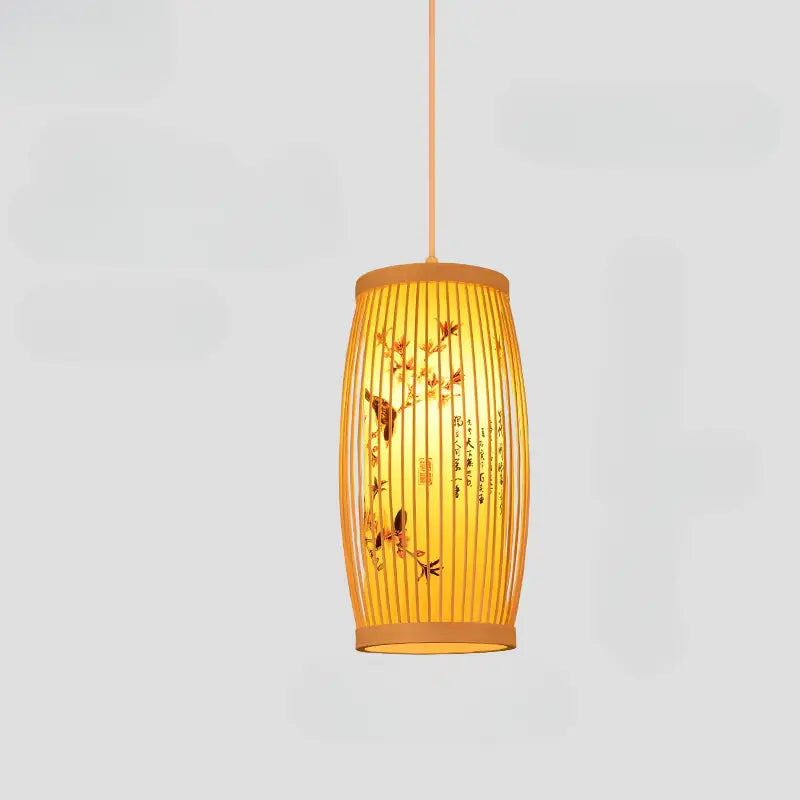 ATELIER-TIBET – Lanterne Japonaise Traditionnelle en Bambou