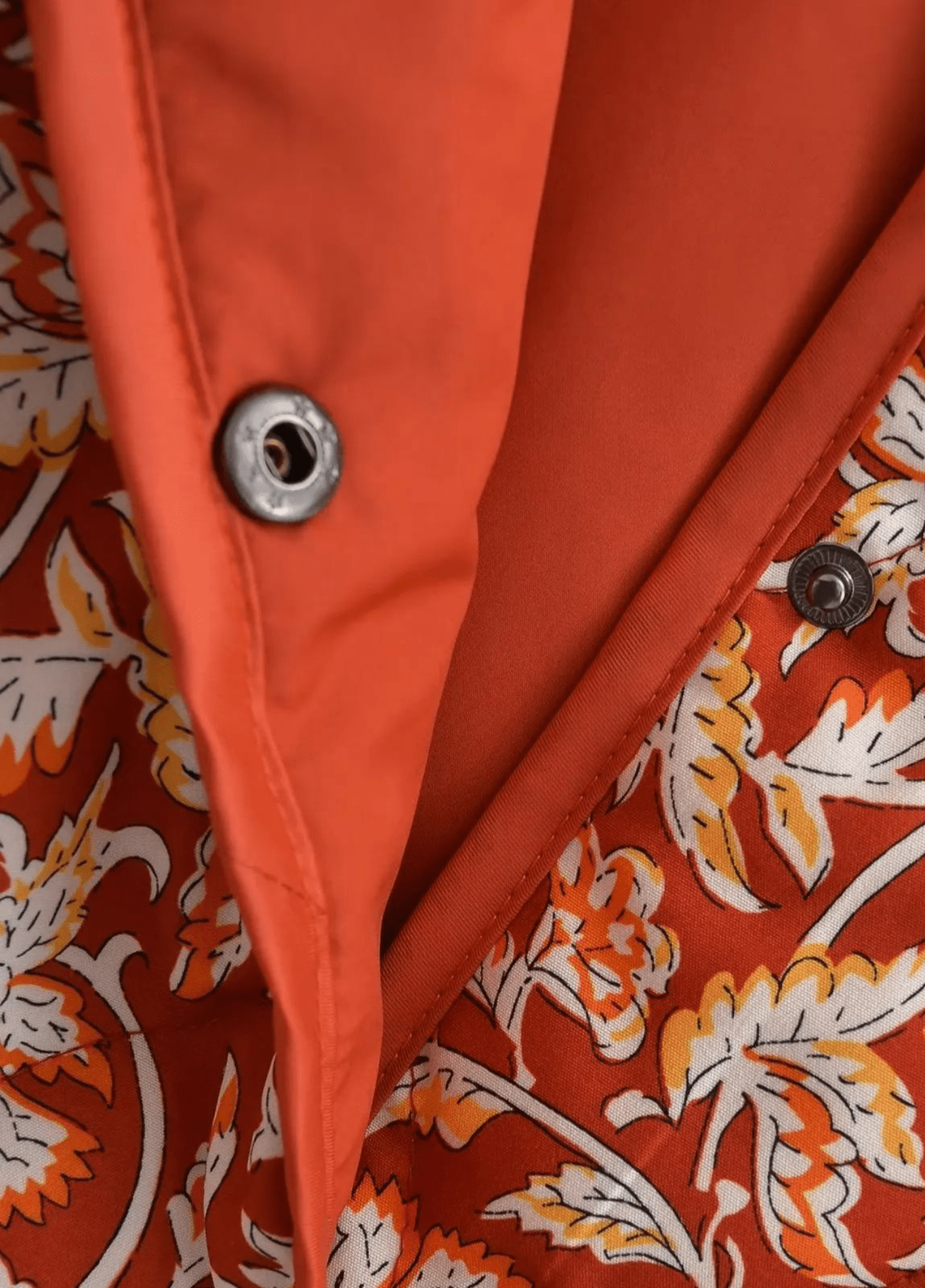 Veste kimono femme floral terracotta – Floral Terracotta