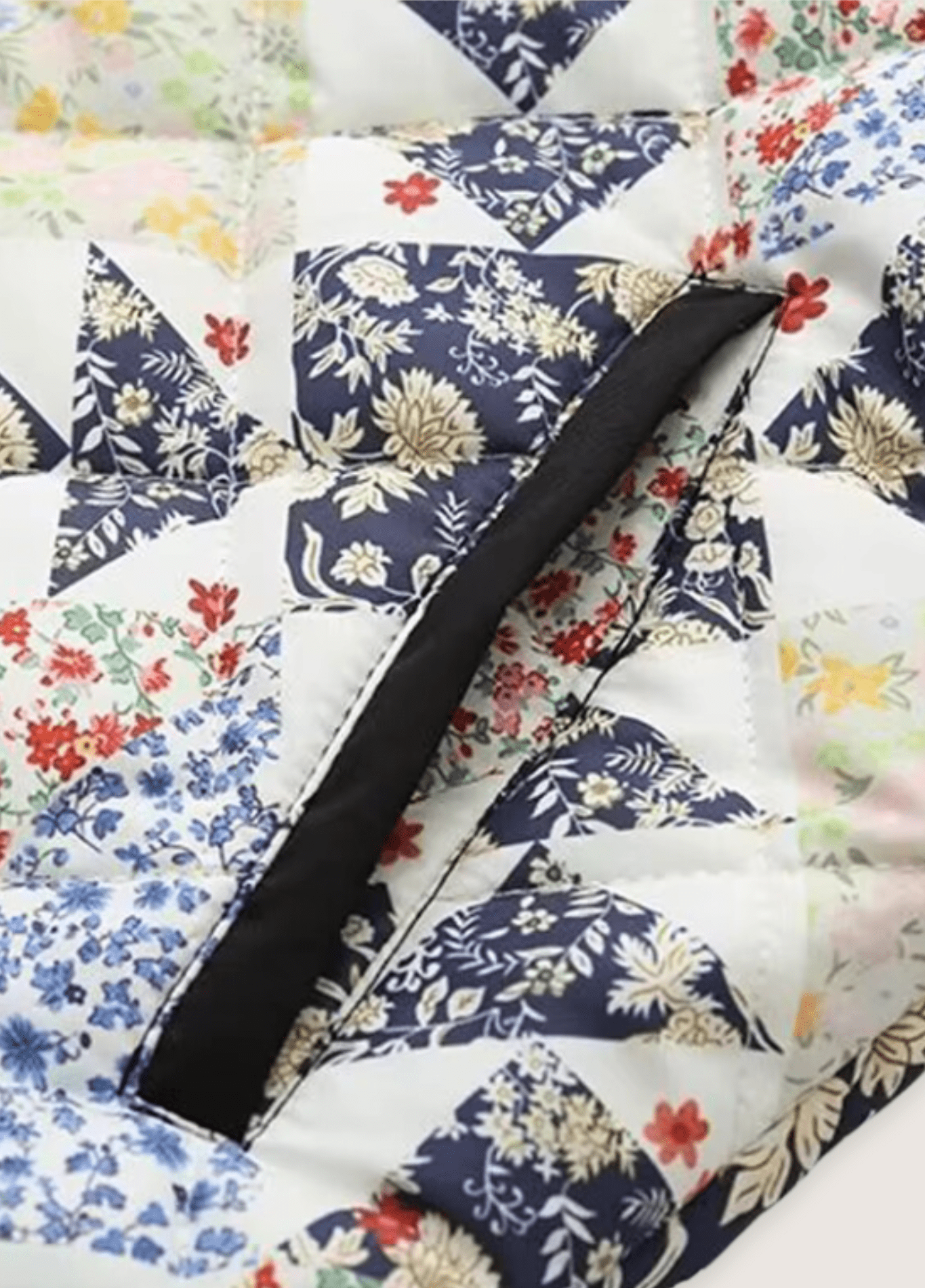 Veste kimono femme coton motif chrysanthème bleu – Hanabi Garden
