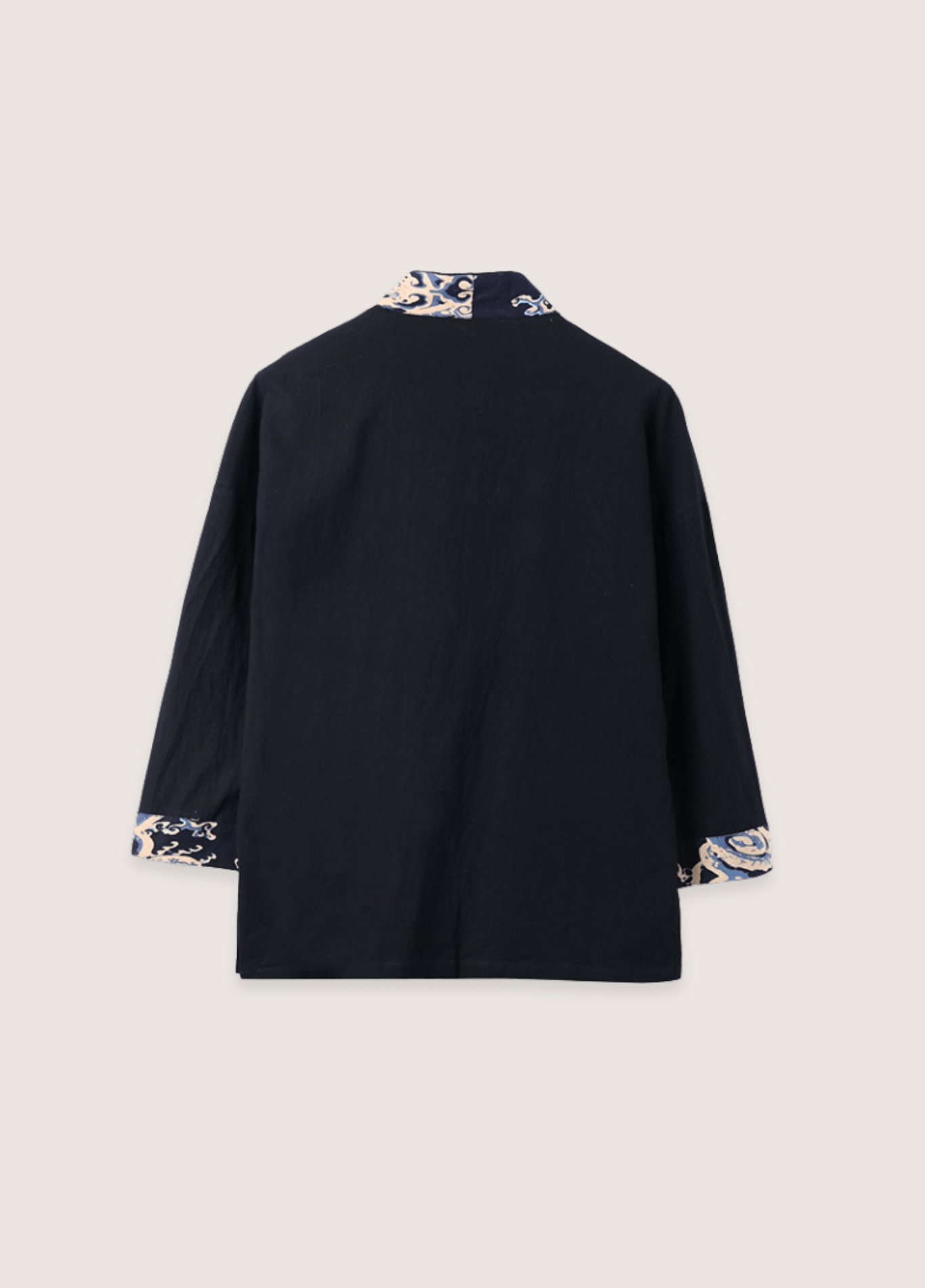 Veste kimono homme noir