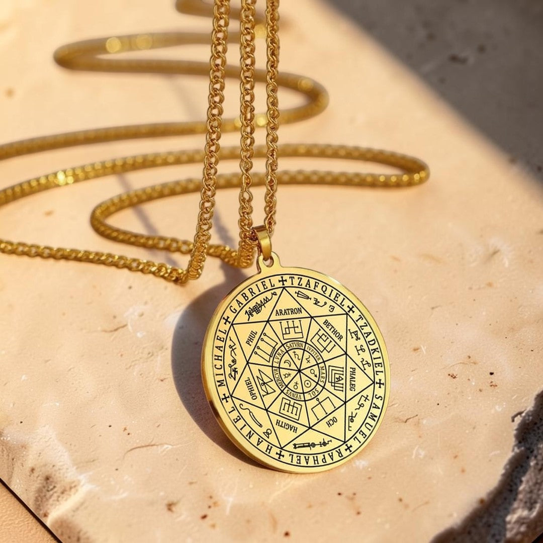 ATELIER-TIBET – Pendentif Sceau des 7 Archanges
