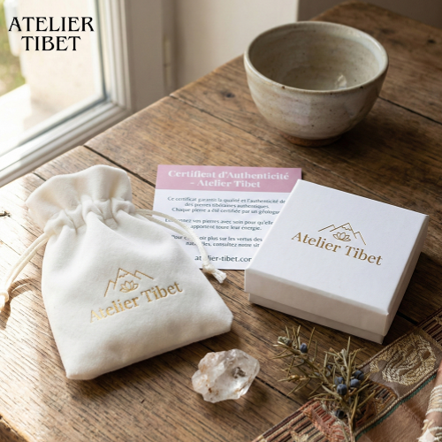 ATELIER-TIBET Bracelet Homme Perles « Œil-de-Tigre » – Style Luxe & Élégance Naturelle