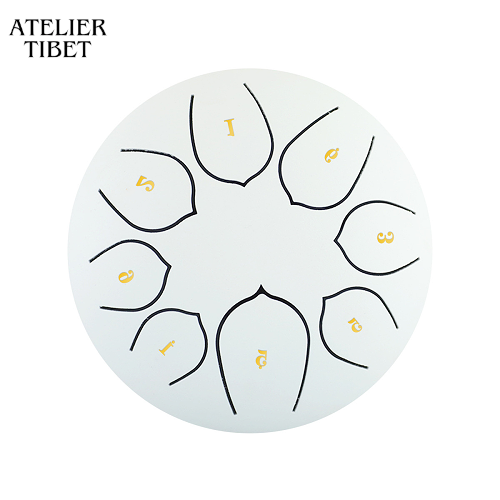 ATELIER TIBET Tongue Drum « Mer » – Percussion mélodique & méditative