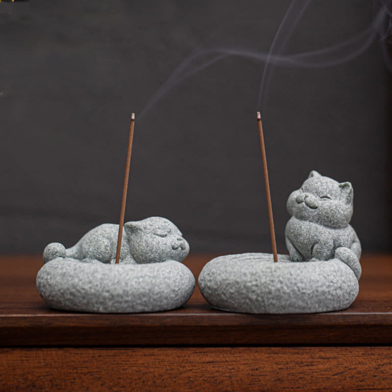 ATELIER-TIBET Brûleur Buddha Stones, décoration de bureau