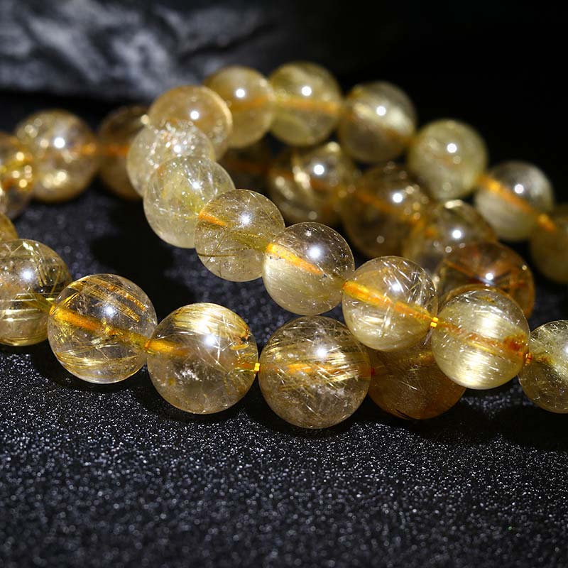 ATELIER-TIBET – Bracelet en Citrine Naturelle 10 mm