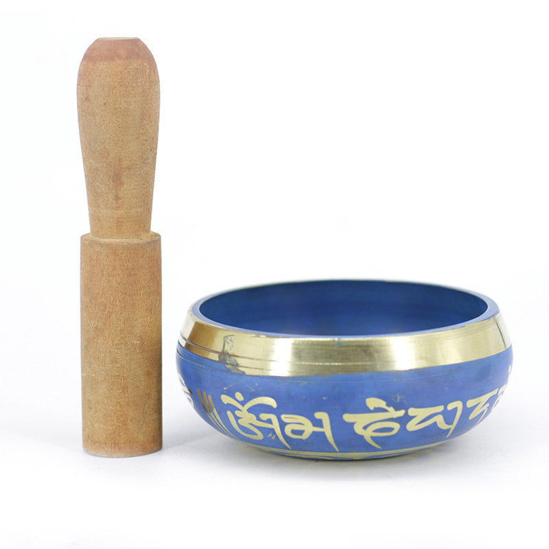 ATELIER-TIBET – Bol Chantant Tibétain en Cuivre pour Méditation et Relaxation | 9,5 cm
