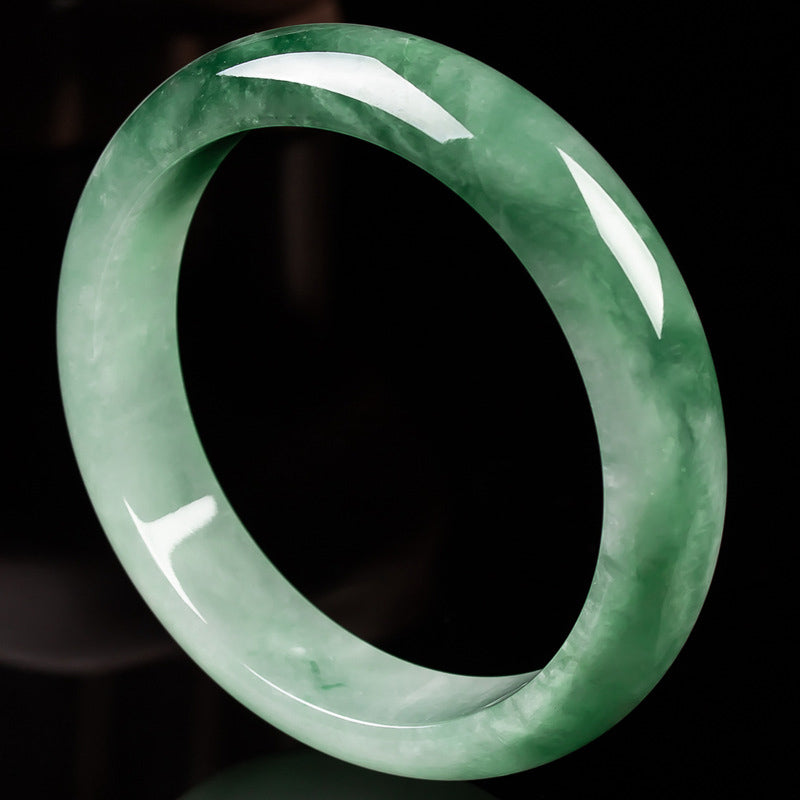 ATELIER-TIBET – Pendentif Jade Vert Renard à Neuf Queues