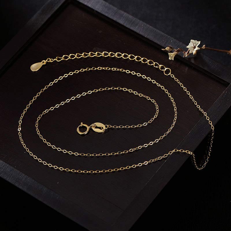 ATELIER-TIBET – Collier en Jade Naturel avec Pendentif Éléphant en Argent Sterling 925