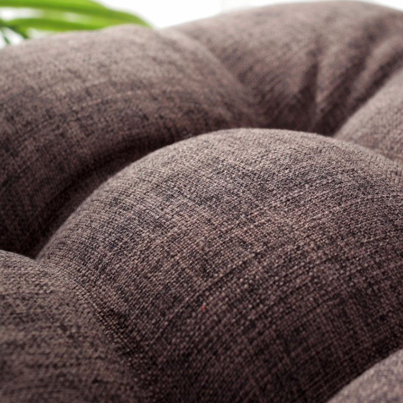 ATELIER-TIBET Coussin de Méditation Carré Confortable – Assise au Sol & Relaxation