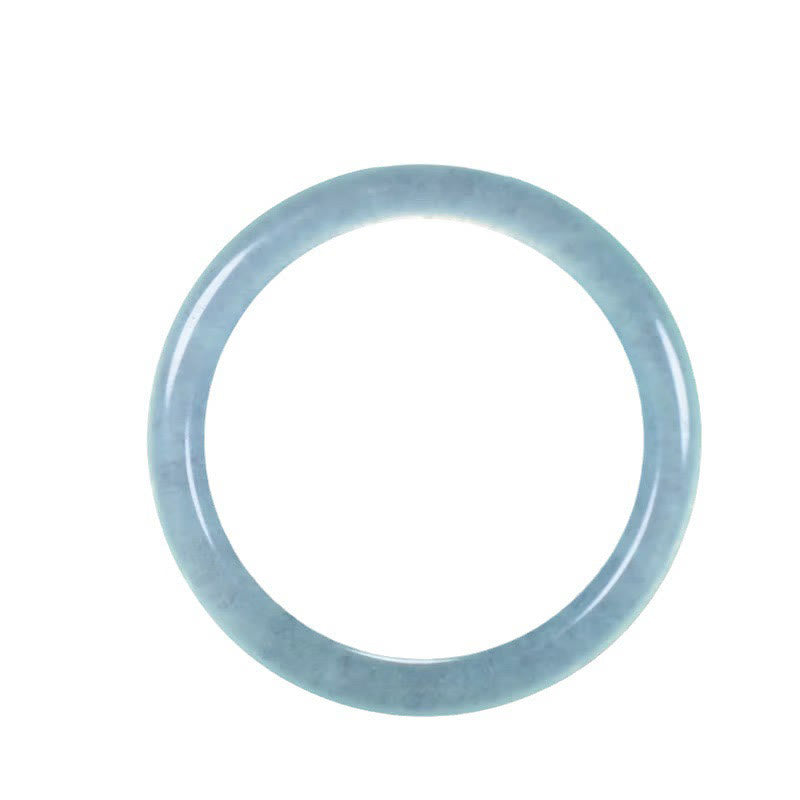 ATELIER-TIBET – Bracelet Équilibre Émotionnel en Calcédoine Bleue Naturelle (Jonc)