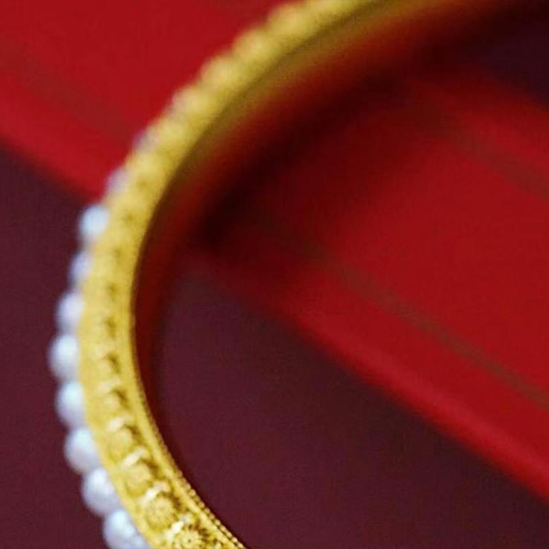ATELIER-TIBET Bracelet Manchette Cuivre & Perles – Équilibre & Douceur