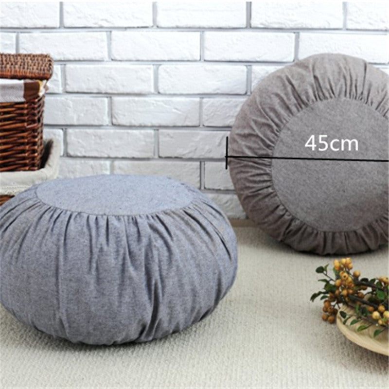 ATELIER-TIBET Coussin de Méditation Épais & Doux – Assise Confortable & Relaxation