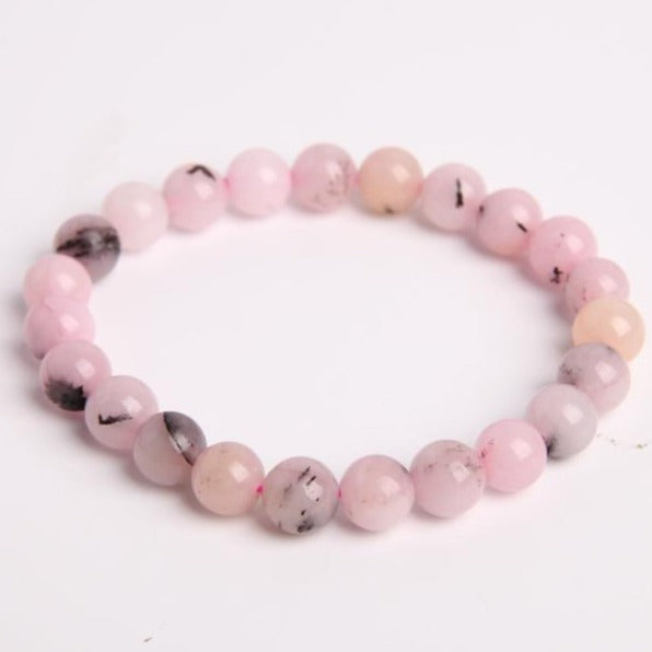 ATELIER-TIBET – Bracelet en Jade Australien Naturel – Harmonie & Douceur – Perles 8 mm