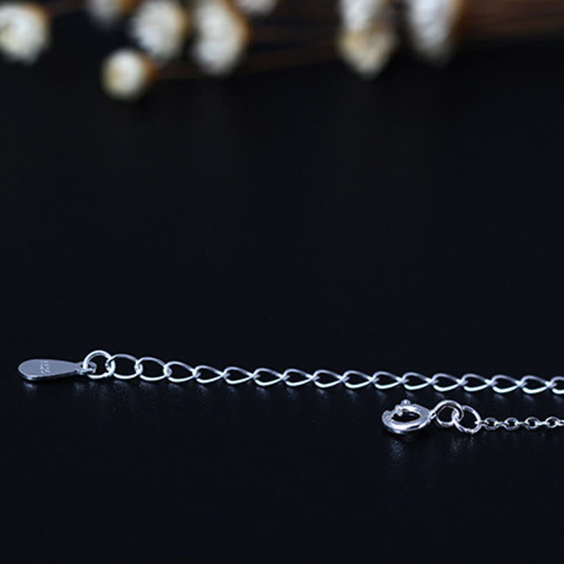 ATELIER-TIBET Collier Lotus Argent 925 & Lazurite – Clarté & Sérénité
