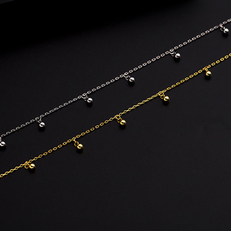 ATELIER-TIBET – Chevillière Argent 925 Perles Fines