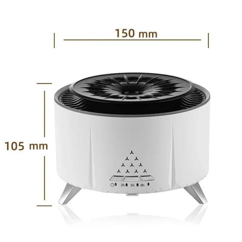 ATELIER-TIBET Diffuseur d’Huiles Essentielles “Nuage Magique” – Brumisateur Ultrasonique Aromathérapie & Ambiance Zen