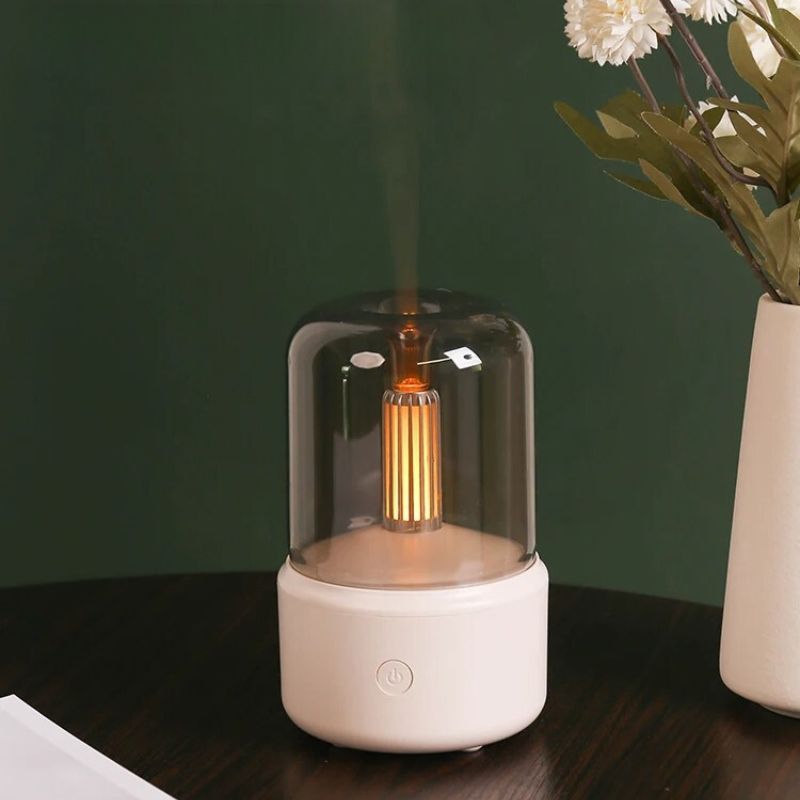 ATELIER-TIBET Diffuseur d’Huiles Essentielles Vintage – Brumisateur Ultrasonique Ambiance & Aromathérapie