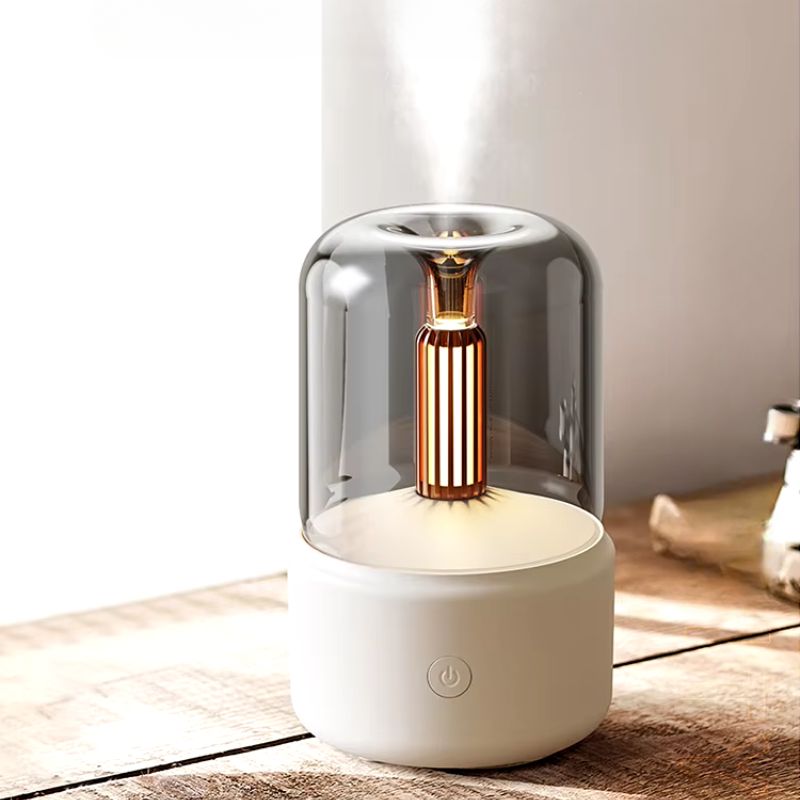 ATELIER-TIBET Diffuseur d’Huiles Essentielles Vintage – Brumisateur Ultrasonique Ambiance & Aromathérapie