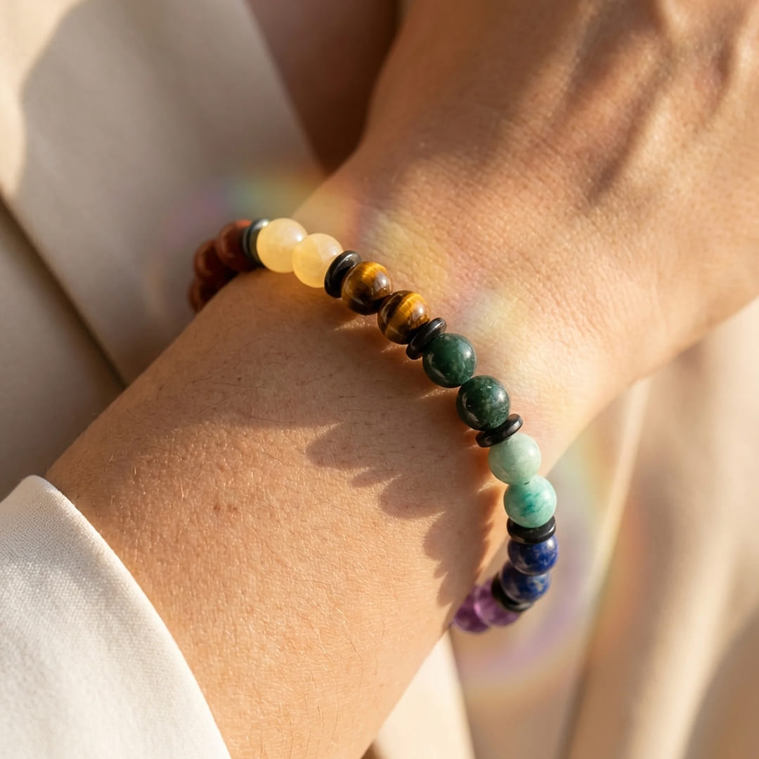 ATELIER-TIBET – Bracelet Premium Harmonisation des 7 Chakras