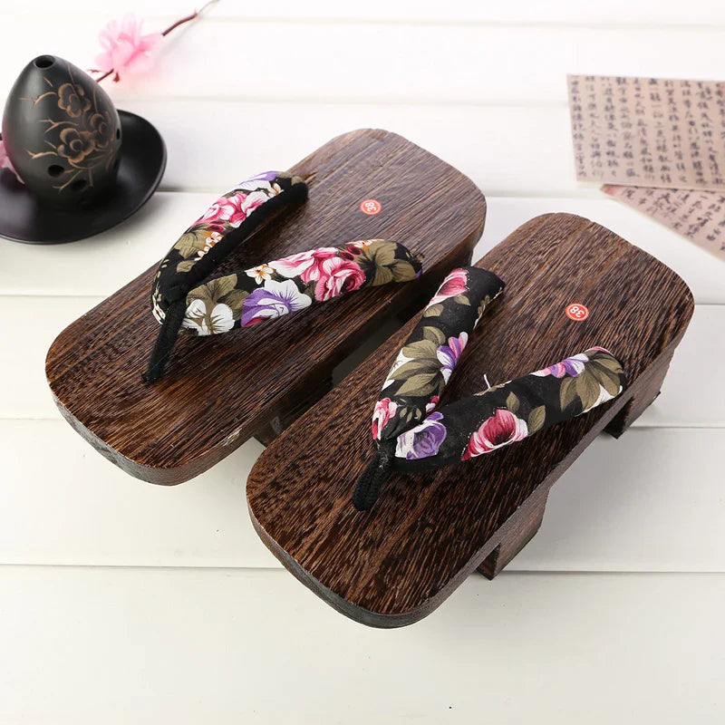 ATELIER-TIBET – Geta Japonaise Traditionnelle Homme en Bois de Paulownia