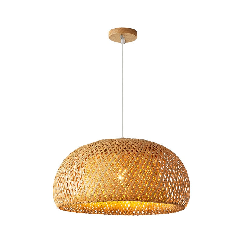 ATELIER-TIBET – Lampe Suspendue en Bambou