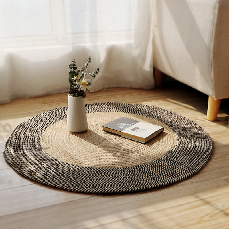 ATELIER-TIBET – Tapis Japonais Rond pour Salon Confort Thermique