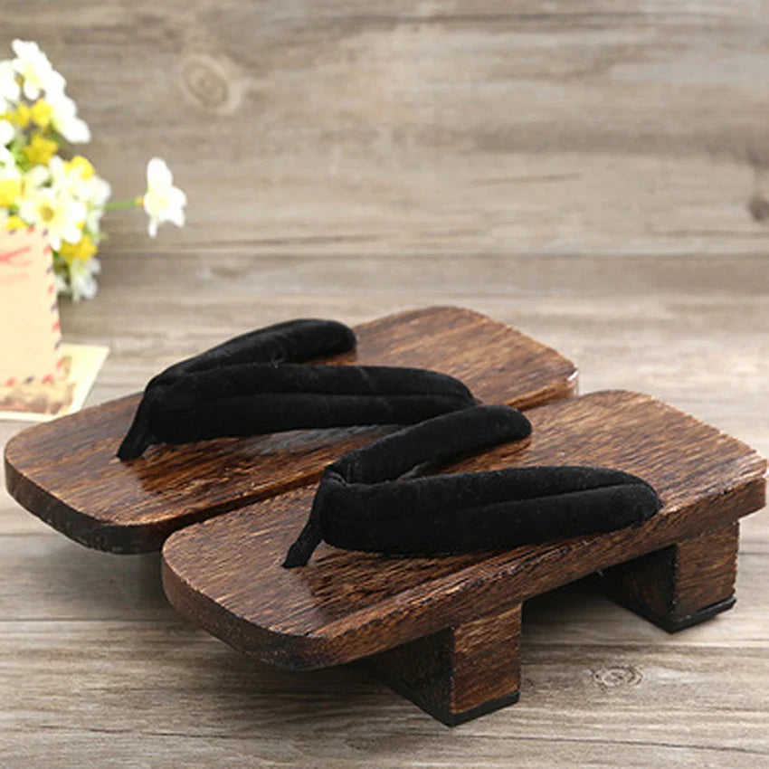 ATELIER-TIBET – Geta Japonaise Traditionnelle Homme en Bois de Paulownia