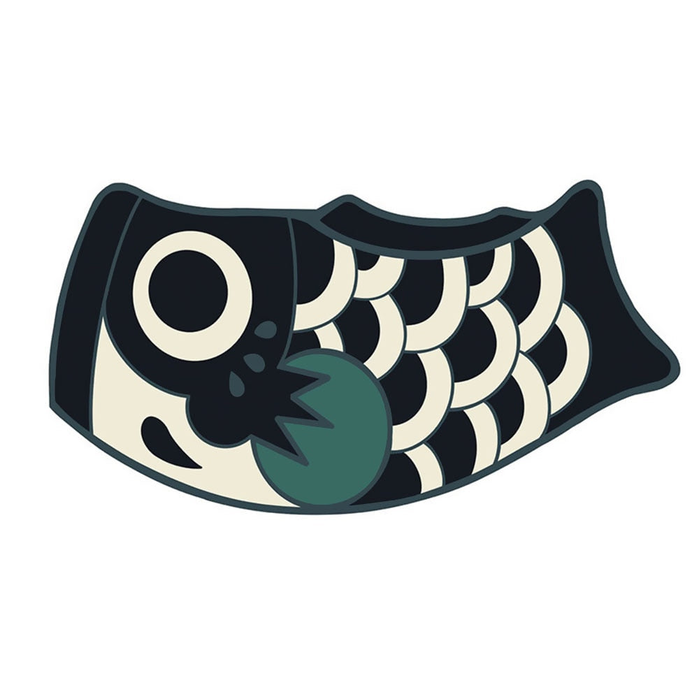 ATELIER-TIBET – Tapis Japonais Koi Original | Motif Carpe Koï & Confort Thermique