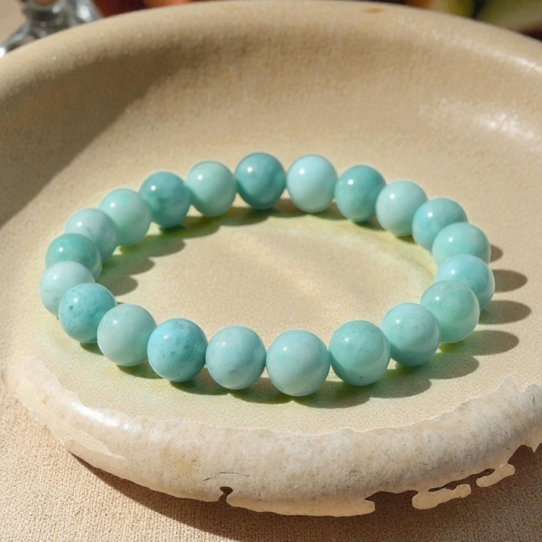 ATELIER-TIBET – Bracelet Océan Paisible en Amazonite