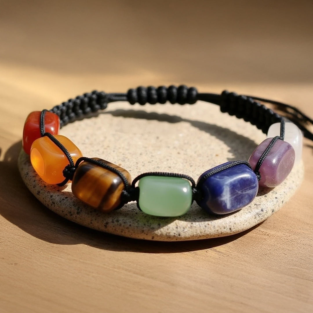 ATELIER-TIBET – Bracelet Guérison - 7 Chakras