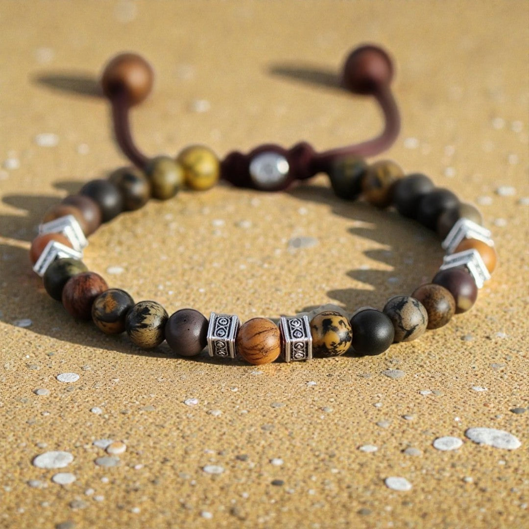 ATELIER-TIBET – Bracelet Stabilité Intérieure en Jaspe