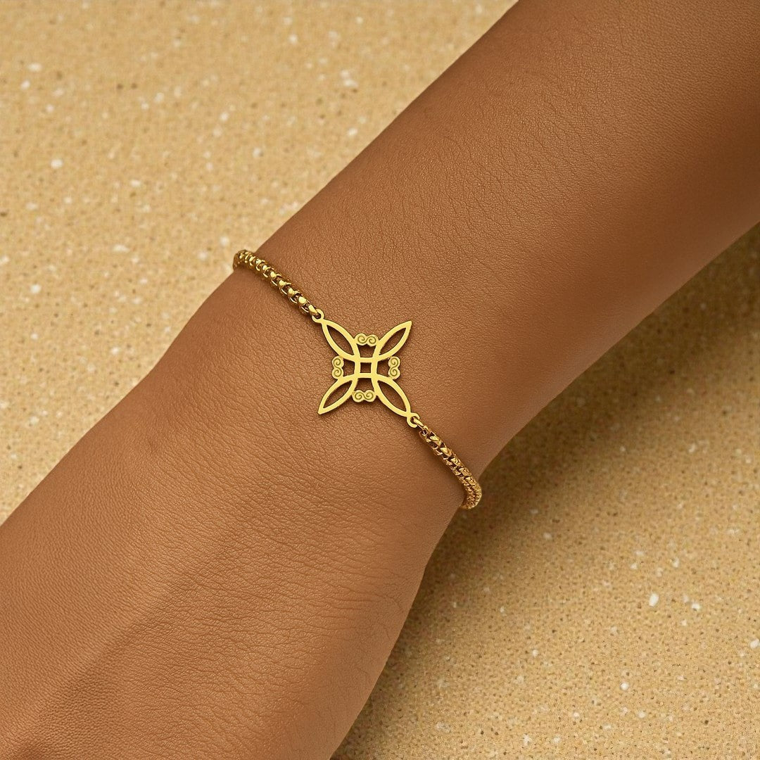 ATELIER-TIBET – Bracelet Lien Sacré- Noeud de Sorcière