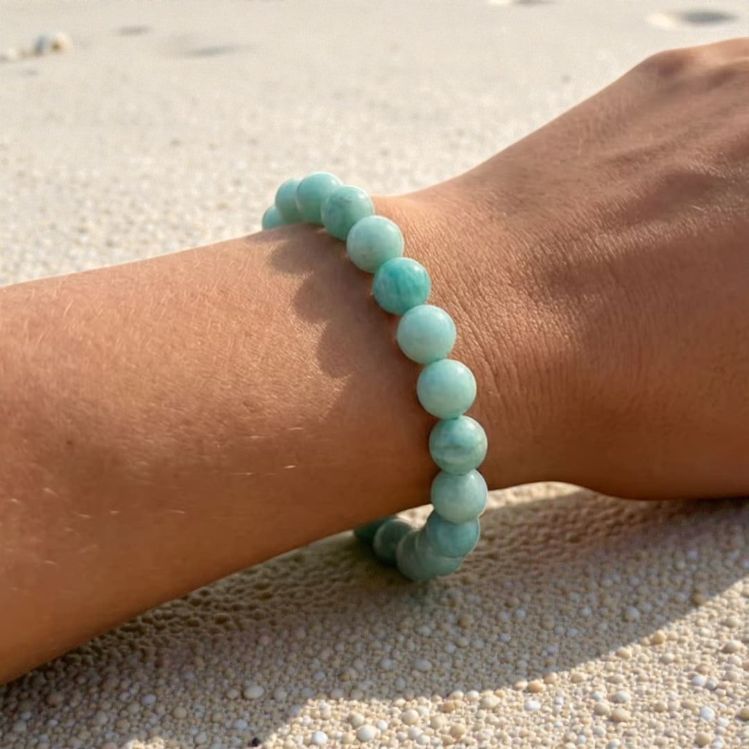 ATELIER-TIBET – Bracelet Océan Paisible en Amazonite
