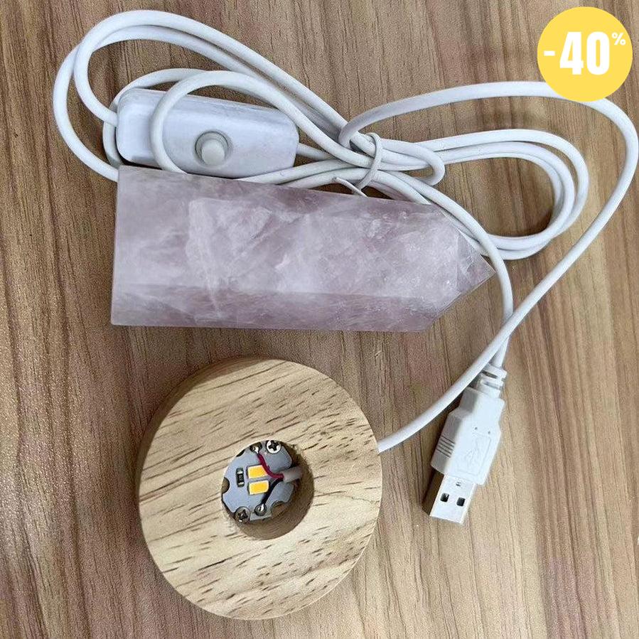 ATELIER-TIBET Lampe en pierre naturelle