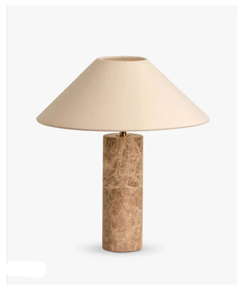 ATELIER-TIBET – Lampe de Chevet Japonaise en Marbre
