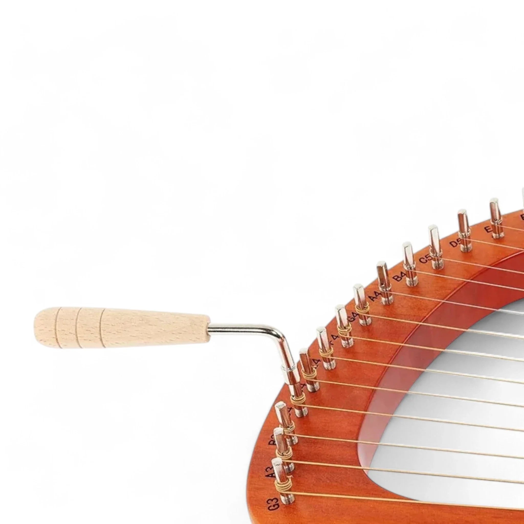 Lyre Acajou 16 Cordes