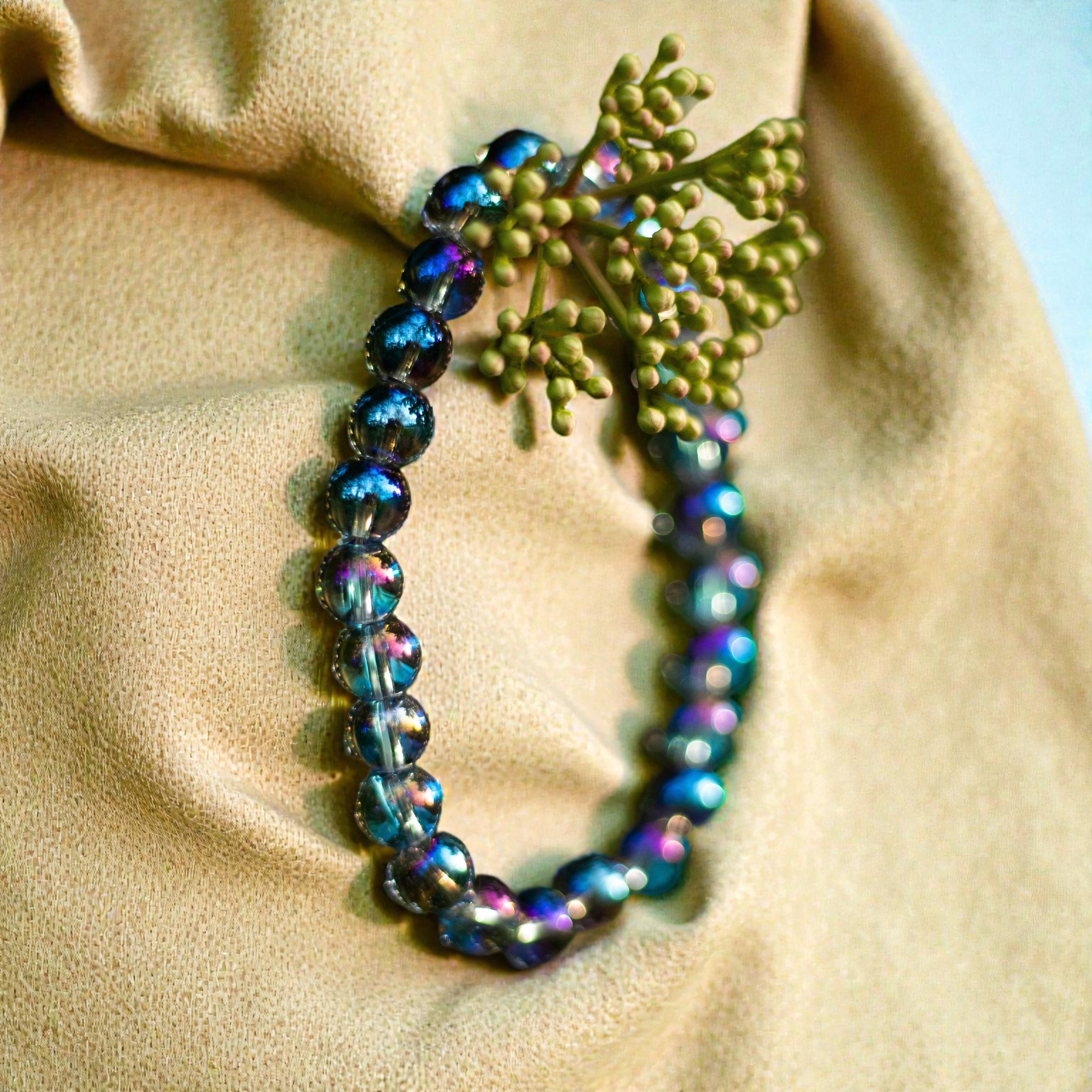 ATELIER-TIBET – Bracelet Énergie Céleste en Aqua Aura